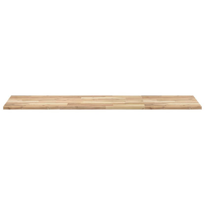 Bathroom Vanity Top Untreated 160x50x2 cm Solid Wood Acacia