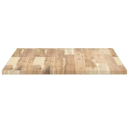 Bathroom Vanity Top Untreated 80x60x2 cm Solid Wood Acacia