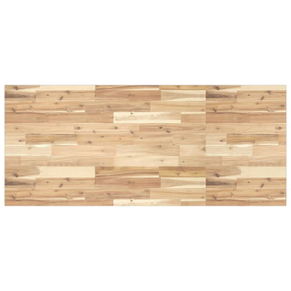 Bathroom Vanity Top Untreated 120x60x2 cm Solid Wood Acacia