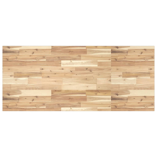 Bathroom Vanity Top Untreated 120x60x2 cm Solid Wood Acacia