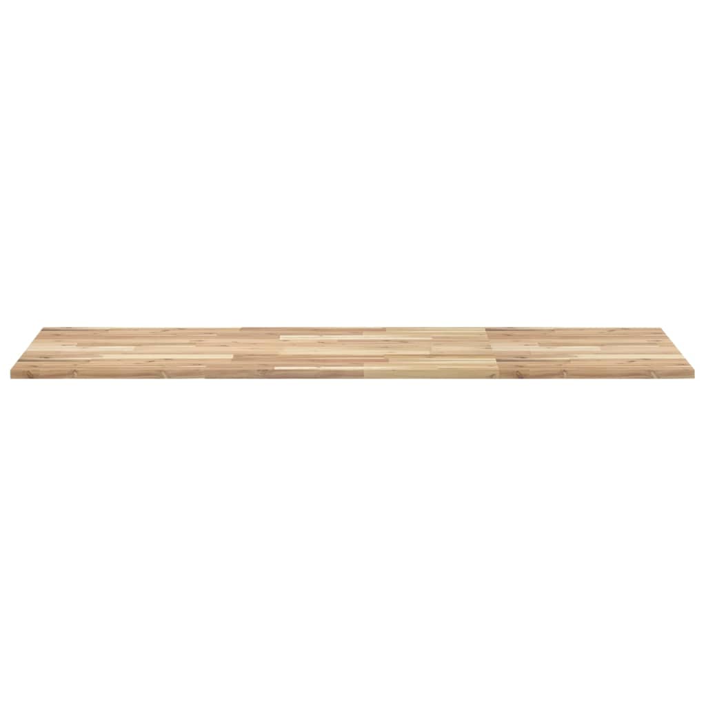 Bathroom Vanity Top Untreated 120x60x2 cm Solid Wood Acacia