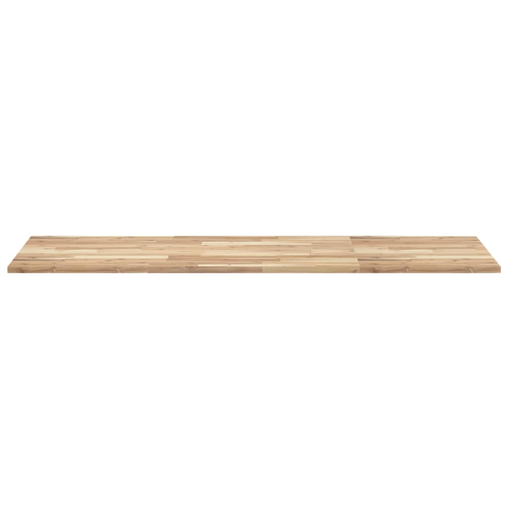 Bathroom Vanity Top Untreated 140x60x2 cm Solid Wood Acacia