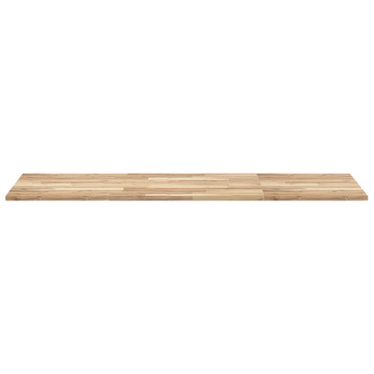 Bathroom Vanity Top Untreated 140x60x2 cm Solid Wood Acacia
