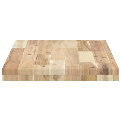 Bathroom Vanity Top Untreated 80x40x4 cm Solid Wood Acacia