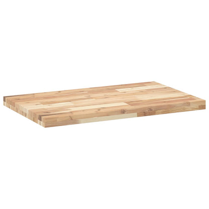 Bathroom Vanity Top Untreated 60x50x4 cm Solid Wood Acacia