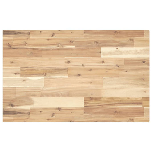 Bathroom Vanity Top Untreated 120x50x4 cm Solid Wood Acacia