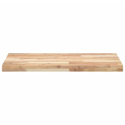 Bathroom Vanity Top Untreated 140x50x4 cm Solid Wood Acacia