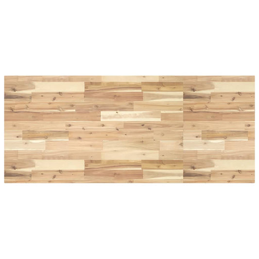 Bathroom Vanity Top Untreated 120x60x4 cm Solid Wood Acacia