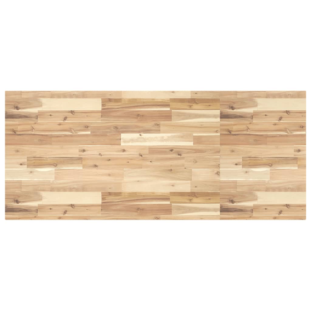 Bathroom Vanity Top Untreated 140x60x4 cm Solid Wood Acacia