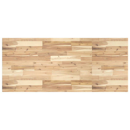 Bathroom Vanity Top Untreated 140x60x4 cm Solid Wood Acacia