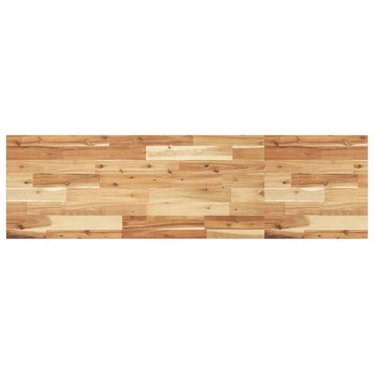 Bathroom Vanity Top Oil Finished 140x40x2 cm Solid Wood Acacia