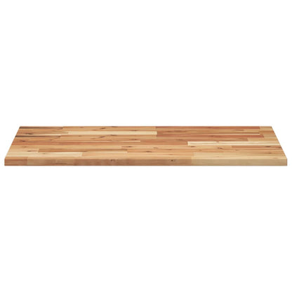 Bathroom Vanity Top Oil Finished 60x50x2 cm Solid Wood Acacia