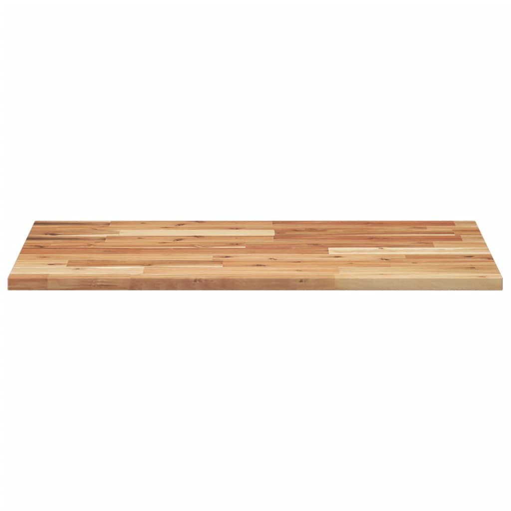 Bathroom Vanity Top Oil Finished 80x50x2 cm Solid Wood Acacia