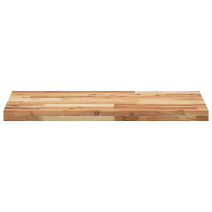 Bathroom Vanity Top Oil Finished 120x40x4 cm Solid Wood Acacia