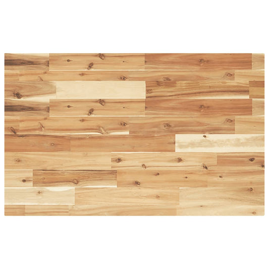 Bathroom Vanity Top Oil Finished 80x50x4 cm Solid Wood Acacia