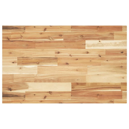 Bathroom Vanity Top Oil Finished 120x50x4 cm Solid Wood Acacia