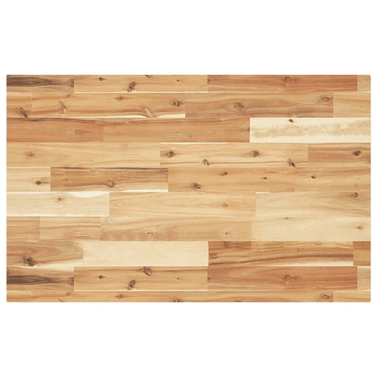 Bathroom Vanity Top Oil Finished 160x50x4 cm Solid Wood Acacia