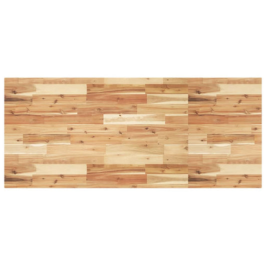 Bathroom Vanity Top Oil Finished 120x60x4 cm Solid Wood Acacia