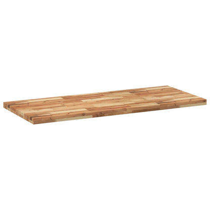 Bathroom Vanity Top Oil Finished 120x60x4 cm Solid Wood Acacia