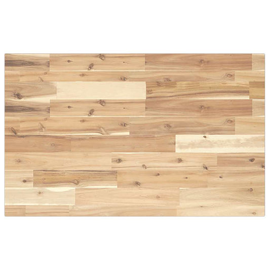 Desk Top Untreated 100x50x2 cm Solid Wood Acacia