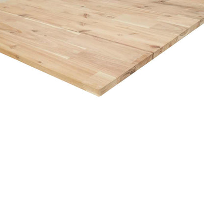 Desk Top Untreated 100x50x2 cm Solid Wood Acacia