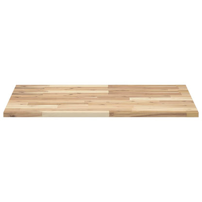 Desk Top Untreated 80x60x2 cm Solid Wood Acacia