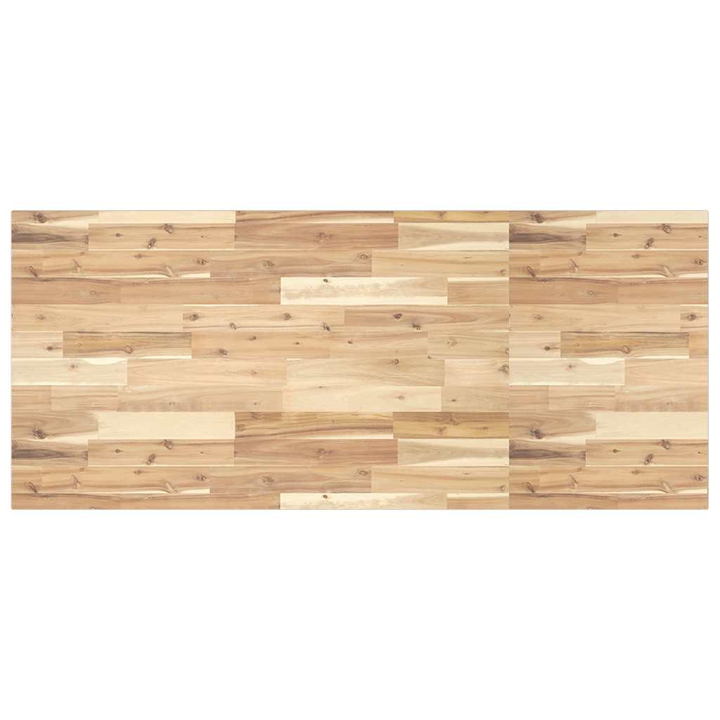 Desk Top Untreated 140x60x2 cm Solid Wood Acacia