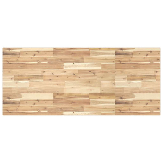 Desk Top Untreated 140x60x2 cm Solid Wood Acacia