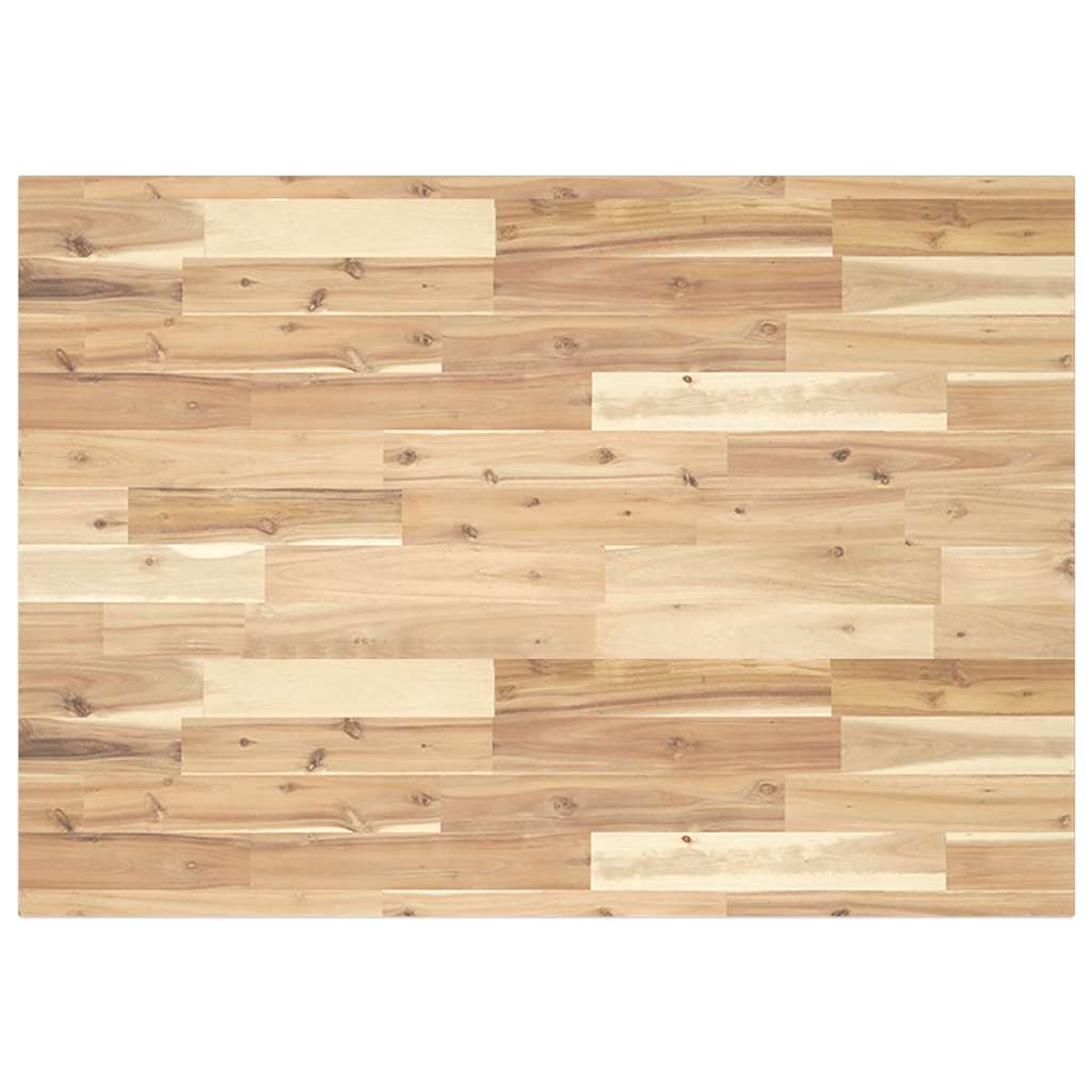 Desk Top Untreated 80x70x2 cm Solid Wood Acacia