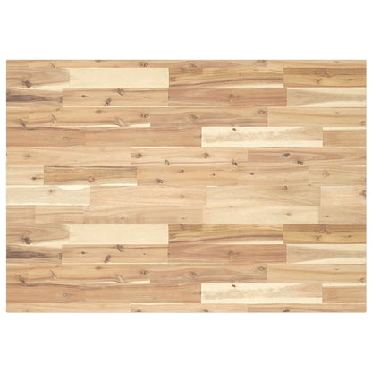 Desk Top Untreated 80x70x2 cm Solid Wood Acacia