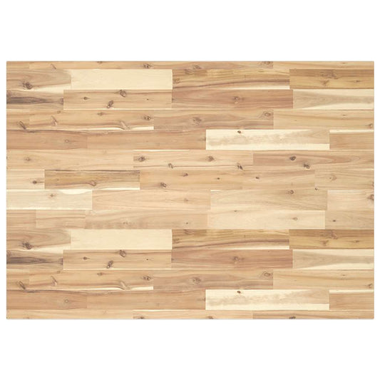 Desk Top Untreated 80x70x2 cm Solid Wood Acacia