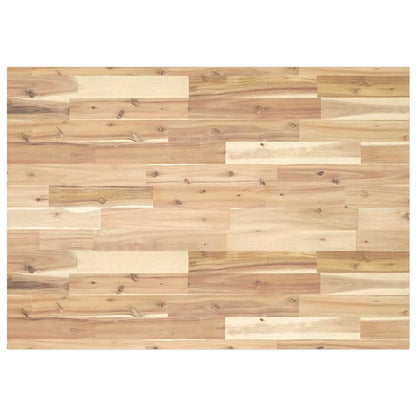 Desk Top Untreated 100x70x2 cm Solid Wood Acacia