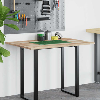 Desk Top Untreated 100x70x2 cm Solid Wood Acacia