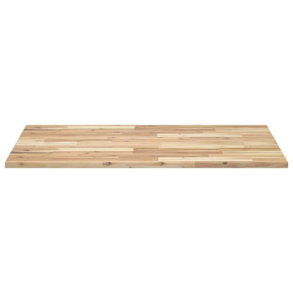 Desk Top Untreated 100x70x2 cm Solid Wood Acacia
