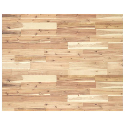 Desk Top Untreated 100x80x2 cm Solid Wood Acacia