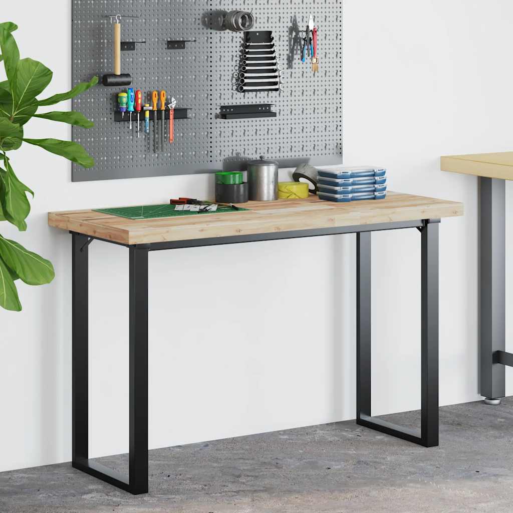 Desk Top Untreated 140x50x4 cm Solid Wood Acacia