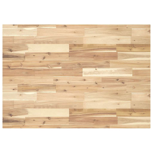 Desk Top Untreated 100x70x4 cm Solid Wood Acacia