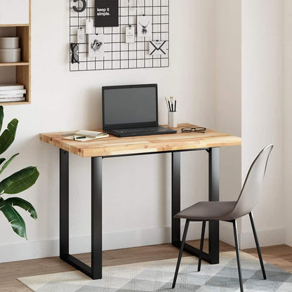 Desk Top Untreated 100x70x4 cm Solid Wood Acacia
