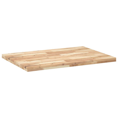 Desk Top Untreated 120x70x4 cm Solid Wood Acacia