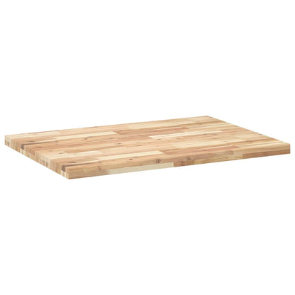Desk Top Untreated 120x70x4 cm Solid Wood Acacia