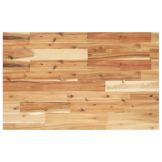 Desk Top Oil Finished 60x50x2 cm Solid Wood Acacia