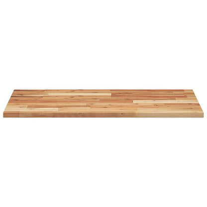 Desk Top Oil Finished 60x50x2 cm Solid Wood Acacia