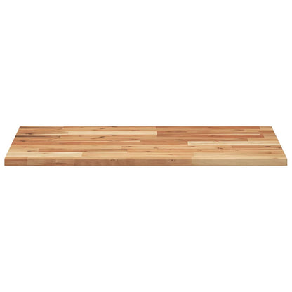 Desk Top Oil Finished 100x50x2 cm Solid Wood Acacia