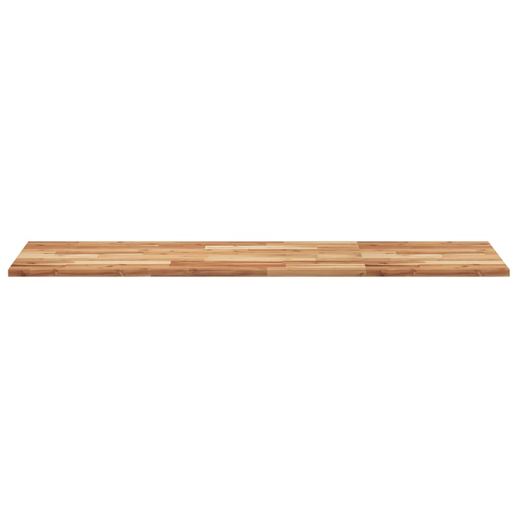 Desk Top Oil Finished 140x50x2 cm Solid Wood Acacia