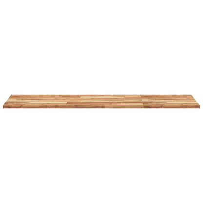 Desk Top Oil Finished 140x50x2 cm Solid Wood Acacia