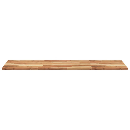 Desk Top Oil Finished 120x60x2 cm Solid Wood Acacia