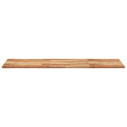 Desk Top Oil Finished 120x60x2 cm Solid Wood Acacia