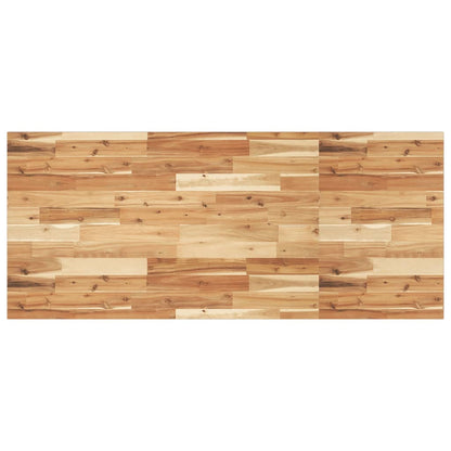 Desk Top Oil Finished 140x60x2 cm Solid Wood Acacia