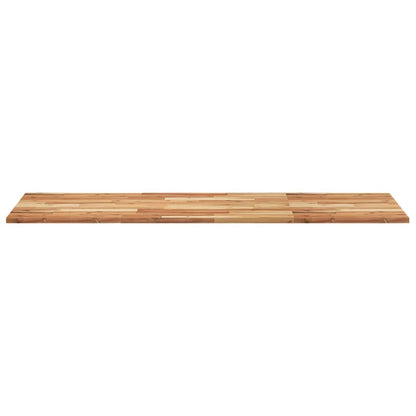 Desk Top Oil Finished 140x60x2 cm Solid Wood Acacia