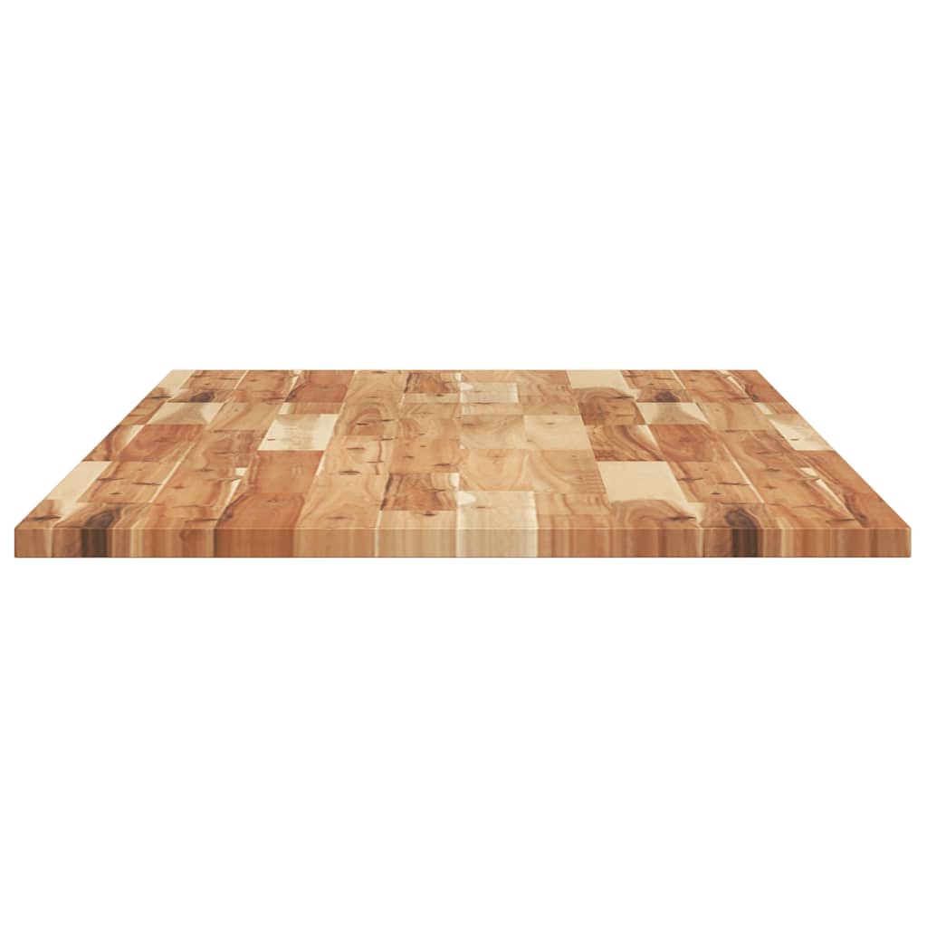 Desk Top Oil Finished 140x60x2 cm Solid Wood Acacia